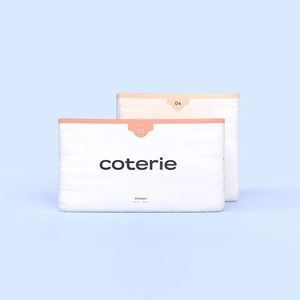 Coterie size newborn diapers